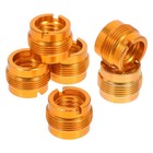  6pcs 3/8'' to 5/8'' Mic Holder Screw Converter Microphone Stand Thread Adapter