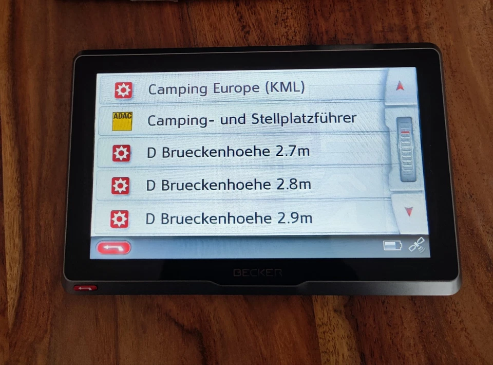 Becker Active 7SL Navigationsgerät Wohnmobil LKW PKW  BUS  - Bild 4 von 4