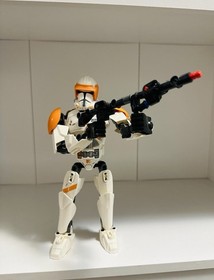 Star Wars  LEGO Darth Vader Buildable Figures/Clone Commander & Jango Fett.