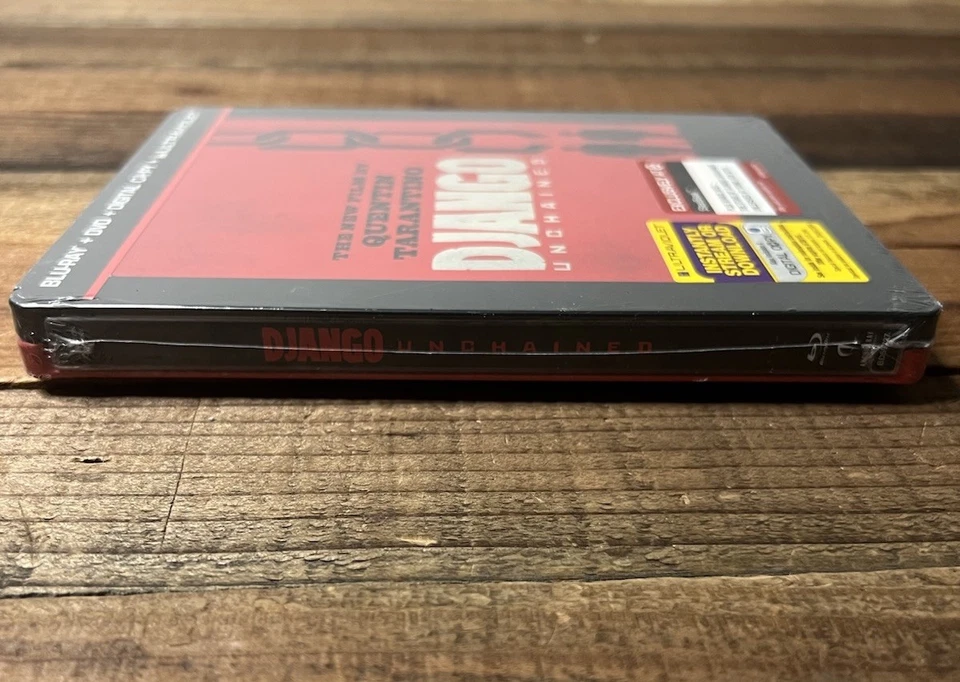 Django Unchained Target Exclusive Steelbook (Blu-ray + DVD, 2013) *Brand New* - Image 3 of 4