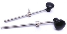 2 Pieces Bass Drum Pedal Beater Aluminum Alloy Hammer Head Percussion Instrument