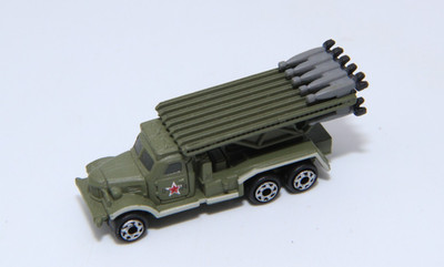 Galoob Military Micro Machines BM-21 Grad Type 74 Rocket Launcher Truck