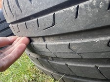 Civic Rims With 225/45/17 Front Two Contental Rear Two Are Turanzas