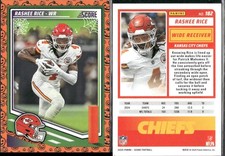 🏈 2025 Panini-Score - Trick Or Treat - Rashee Rice Chiefs #182