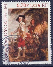 France - 1999 - n° 3289 - Van Dyck - oblitéré cachet rond