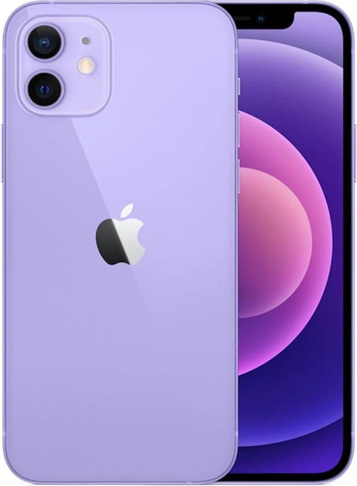 APPLE iPhone 12 64GB Viola Molto Buono - Ricondizionato - Immagine 3 di 4