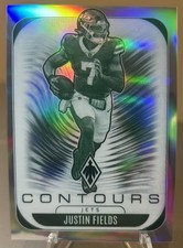 2025 Panini Phoenix - Contours Justin Fields #25 NY Jets