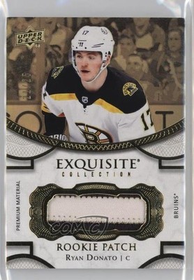 2018-19 Upper Deck Black Diamond Gold Spectrum 21/25 Ryan Donato Patch RC e0v
