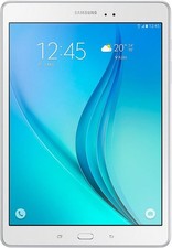 Samsung Galaxy Tab A 9.7-in 16 GB Wi-Fi Cellular - White SM-T555NZWADBT 