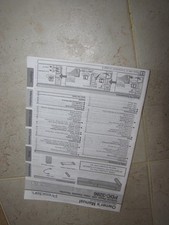 PRESIDIAN DVD VCR Combo PDC-3286 VHS ''OWNER'S MANUAL ONLY''
