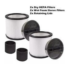 2x Wet/Dry Cartridge Filter Kit for Shop-Vac Vacuum 9030400 903-04-00 90585. New