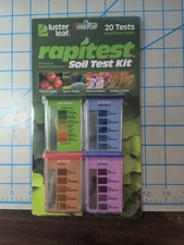 Luster Leaf 1602 Soil Kit, 20 Tests Soil Test Kit
