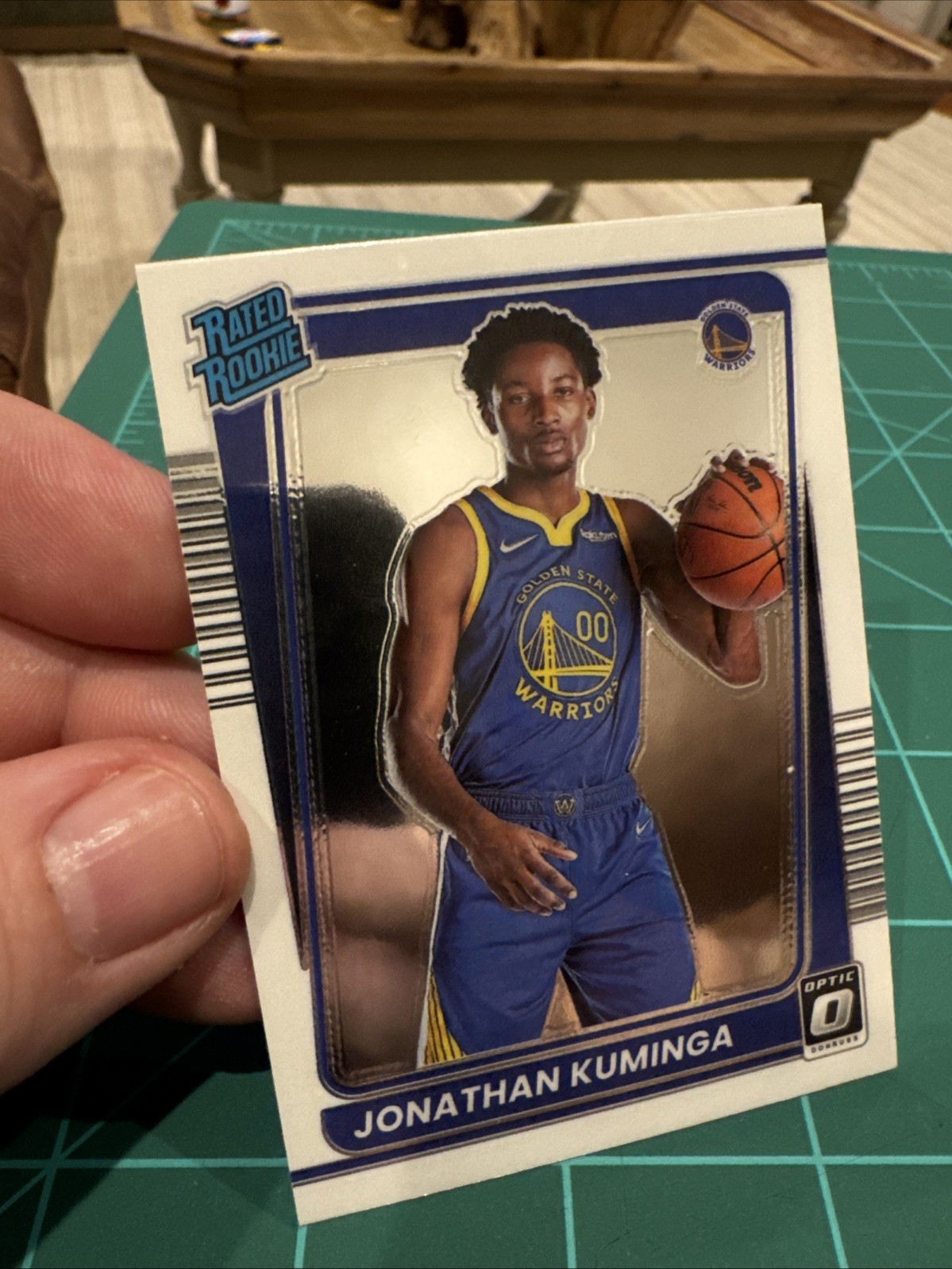 2021-22 Panini Donruss Optic - Rated Rookie Jonathan Kuminga #190 (RC)