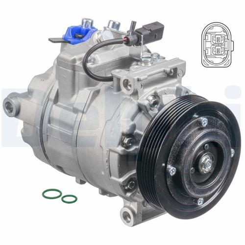 COMPRESSOR AIR CONDITIONING CS20475 FOR VW CRCA/CATA/BKS/CASA/CNRB 3.0L 6cyl - Picture 3 of 10