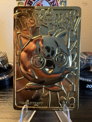 Jigglypuff Pokmon Special Edition 23 Karat Gold-Plated Trading Card # 39  W/COA | eBay