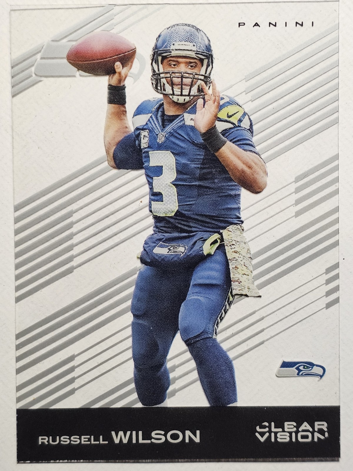 2015 Panini Clear Vision #51 Russell Wilson Free USA Shipping