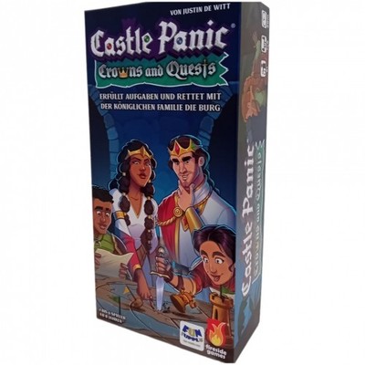 Crowns/Quests - Deutsche Version (Castle Panic Erweiterung) - deutsch