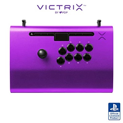 PDP Victrix Pro Fs Esports PlayStation Fight Stick For Ps4/Ps5/Pc - Purple
