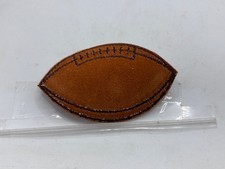 FOOTBALL  NEW EMBROIDERED  IRON ON NAME PATCH TAG 1-1/2 X 2-1/2