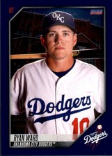 2023 Oklahoma City Dodgers Choice #24 Ryan Ward Worcester Massachusetts MA Card