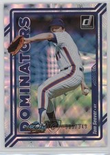 2023 Panini Donruss Dominators Silver 300/349 Tom Seaver #D12 HOF 02v3
