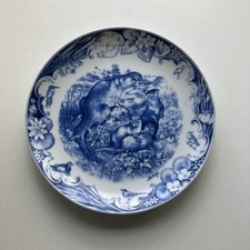 Danbury Mint 8" Collectors Plate A Year By The Riverbank The Otter Family Signed