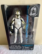 Star Wars Black Series 6  Blue Line  07 Clone Trooper Sergeant In Collector Case