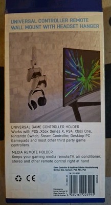 JYS Universal Controller Remote Wall Mount with Headset Hanger For P5