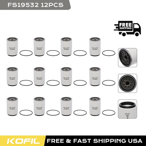 12pcs FS19532 Fuel Filter Replaces R90P 8159975 P551856 1393640