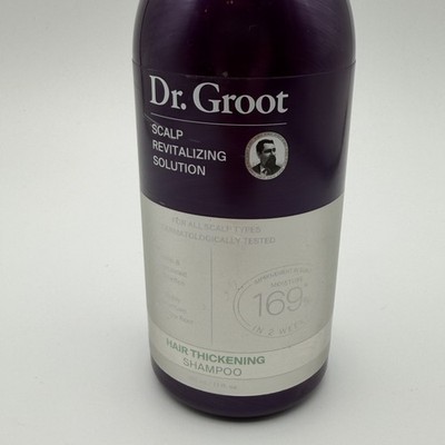 Dr. Groot Scalp Revitalizing Solution Hair Thickening Shampoo Biotin Prebiotics