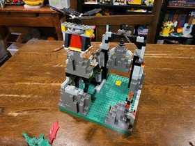 Lego Fright Knights 6087 6037 100% complete w/ instructions Witch's Manor + Ship
