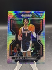 2022-23 Panini Prizm Draft Picks Basketball Hyper Rookie Andrew Nembhard