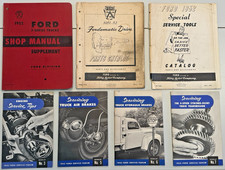 1952 Oem Ford Truck Parts Service Manual And Forum - 7 Catalogs