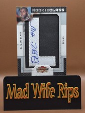 2009-10 Threads Rookie Class /625 DeJuan Blair #132 Letterman Patch Auto RC RPA