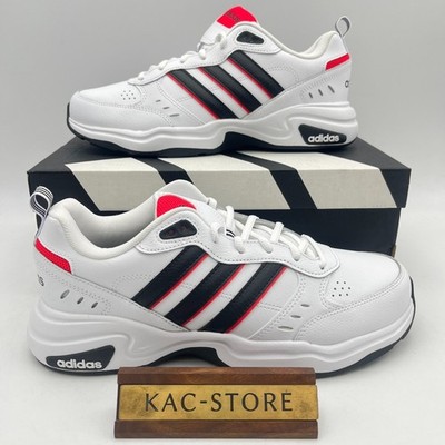 adidas Strutter Wide Footwear White Core Black KK0402 Men's Size oki02