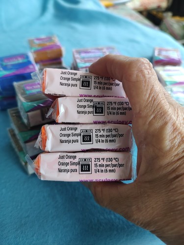 New Lot Of 29 2 Oz Sculpey lll Oven Bake Clay - Picture 5 of 23
