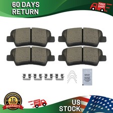 Rear Ceramic Brake Pads for Hyundai Elantra GT Kona Sonata Veloster Kia Forte