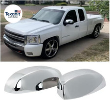 Mirror Covers Caps Compatible with Chevrolet Silverado Tahoe, GMC Sierra Yukon C