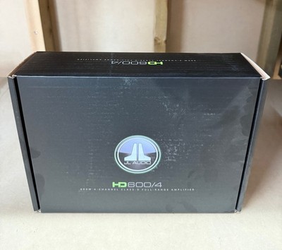 JL Audio Auto Verstärker HD600/4, 4 Kanal Full Range Verstärker Class D 4x150W RMS NEU