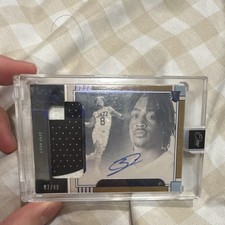 Panini One and One 2023-24 Rookie Jersey Autograph /49 Brice Sensabaugh Jazz