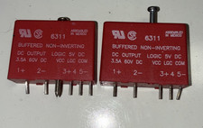 Lot of 2 Crydom 6311 Solid State Relay DC Output Modules 3.5A 60VDC Open Box