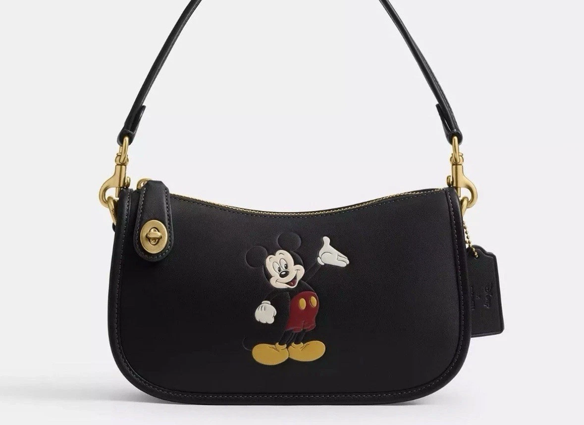 Coach Mickey Leather Exterior Shoulder Bag Bags & Handbags for
