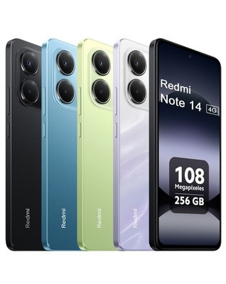 Xiaomi Smartphone Redmi Smartphone Redmi Note Note 14 Serie 256GB Lime