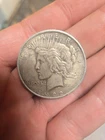 1922 P Peace Dollar Circulated 1$ 90% Silver US 420 Ship Lucky Coin
