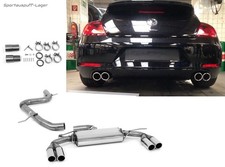 Fox Duplex Racinganlage (mit Soundrohr) VW Beetle Typ 5C ab 2011 je 2x80mm