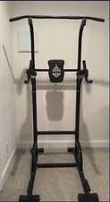 Sportsroyals Power Tower Pull Up & Dip Station – Multi-Function Home Gym