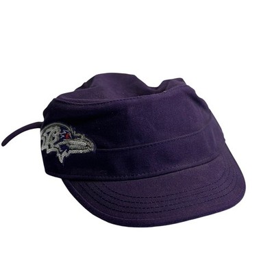 NFL Team Apparel Baltimore Ravens Cadet Hat Purple Sequin Raven Logo Women OS