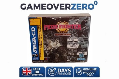 Prize Fighter Sega Mega CD G-6037 Brandneu Sealed Selten Japan Mega-CD