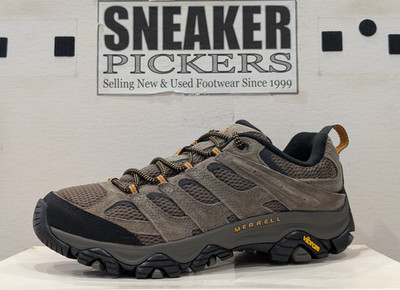 Merrell Men's Moab 3 Low Shoes - Size: 9 - J035893 - Walnut Brown / Moss - NEW !
