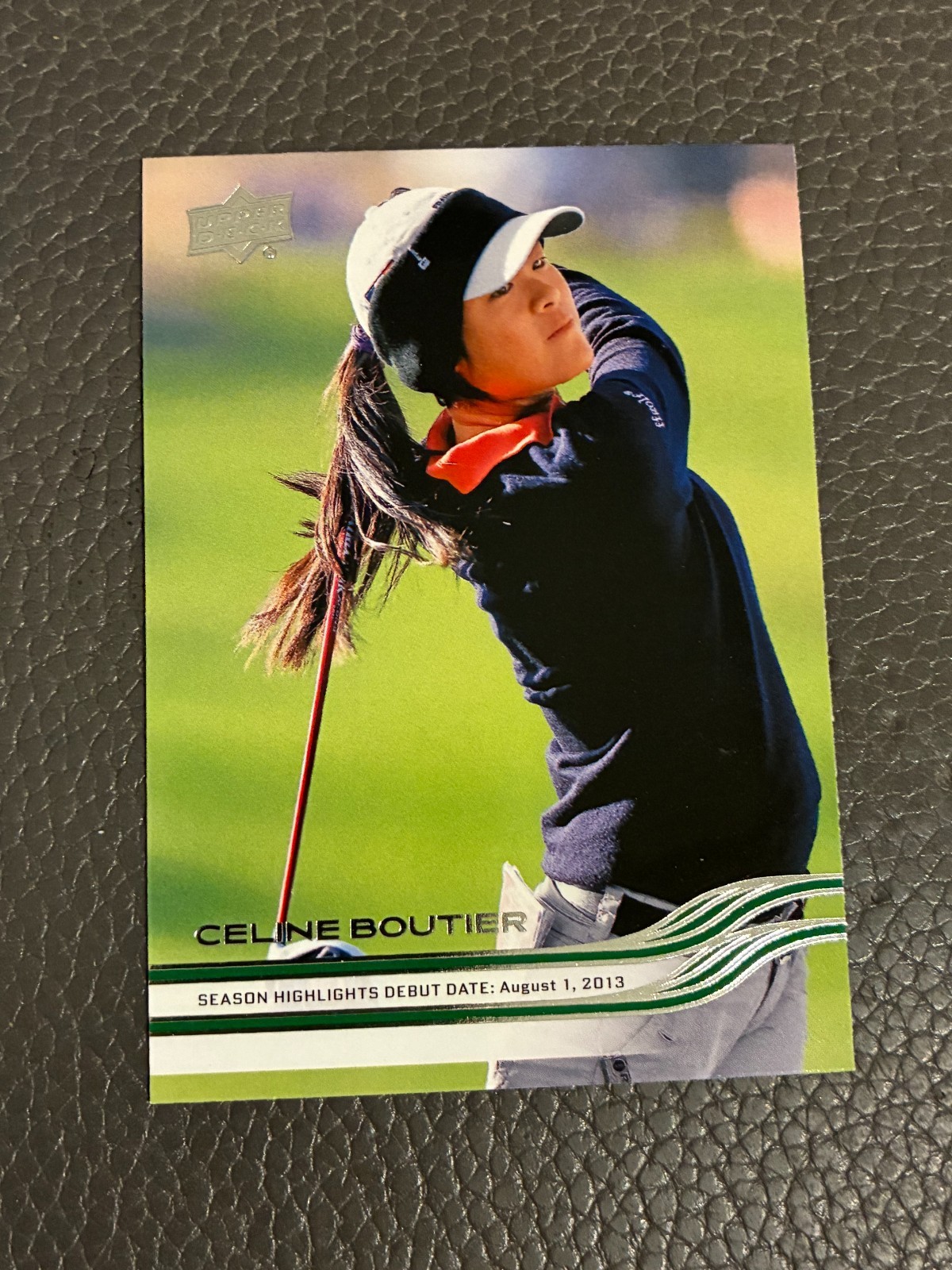 2026 Upper Deck UD Golf Debut Dates #82 Celine Boutier